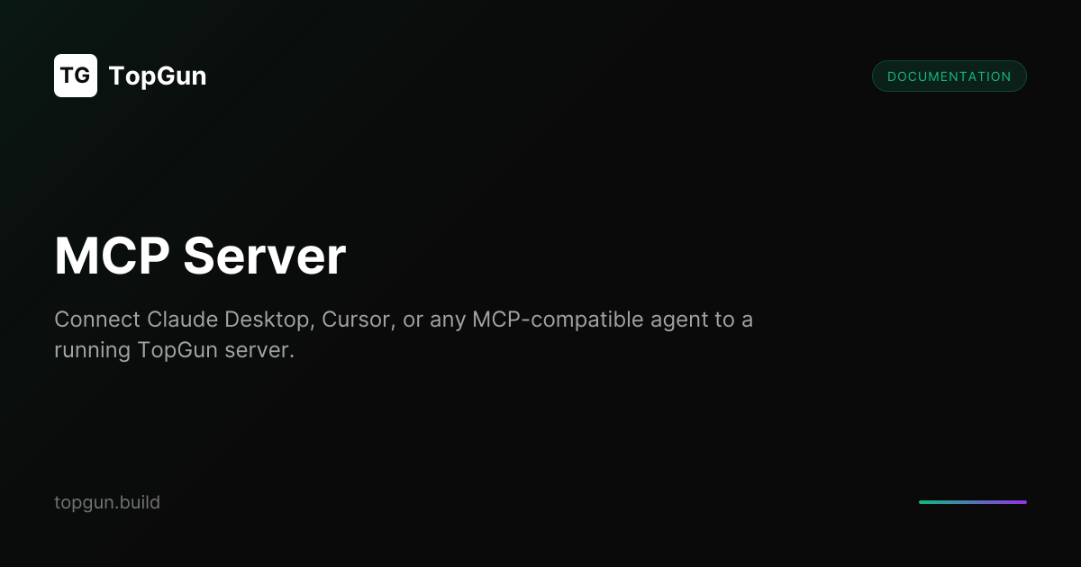 MCP Server | TopGun Docs